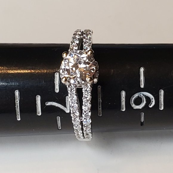 18K WHITE GOLD RING - Picture 9 of 14